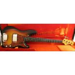 1963 Fender Precision Bass guitar, made in USA, ser. no. L0xxx0, neck date stamp September '63,