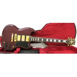 1978 Gibson SG Custom electric guitar, made in USA, ser. no. 7xxx8xx1, cherry red finish with