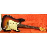 1964 Fender Stratocaster electric guitar, made in USA, ser. no. L3xxx2, neck date stamp March '64,