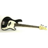 Cort SP-PB Special Series GB-PB bass guitar, black finish with some minor wear, electrics in working