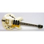 Epiphone Limited Edition Custom Shop Riviera P93 hollow body electric guitar, made in China, pearl