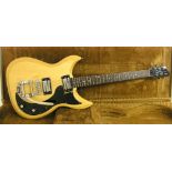 Godin Dorchester electric guitar, made in Canada, ser. no. 11xxxxx6, natural finish, electrics in