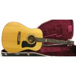1991 George Washburn International limited edition D24SI electro-acoustic guitar, no. 0005 of