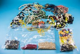 Large Bag of Costume Jewellery, mainly n