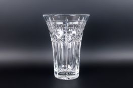 Waterford Fine Quality Cut Crystal Vase,