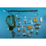 Collection Of Costume/Silver Jewellery,