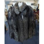 Ladies Fox Fur Jacket, fully lined with