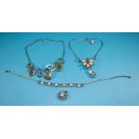 Collection of Gemstone Jewellery compris