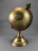 Decorative Metal Globe on Stand.