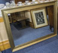 Modern Gilt Framed Wall Mirror,