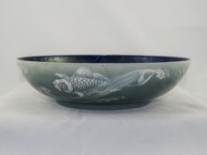 Shelley Walter Slater Signed Large Lustre Fish Bowl. Pattern - 8306. c.1912-1925. 3.