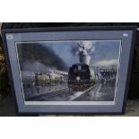 Limited Edition Framed Coloured Print Titled 'Southern Pacifics' by Phillip D Hawkins FGRA.