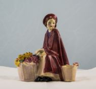 Royal Doulton Early Figure ' Bonnie Lassie ' Reg Num 787517, HN1626. Issued 1934 - 1953. Height 5.