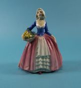 Royal Doulton Figure ' Janet ' HN1916. Reg Num 778640. Issued 1939 - 1949. Designer L. Harradine.