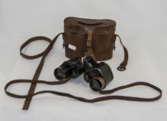 Bausch and Lomb - U.S.A. World War I Military Stereo Field Binoculars - 6 x 30. 81 - No 19396-1915.