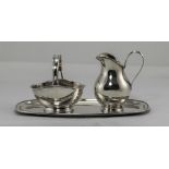 Danish - Good Quality 1920's 3 Piece Silver Set.