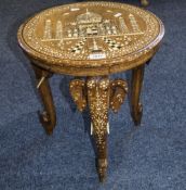 Small Anglo Indian Coffee Table,