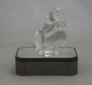 Swarovski Silver Crystal Figurine - Horses on Parade ' White Stallion '. Num 7612 Nr 000 001.