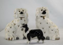 2 Beswick Dogs Stamped Beswick England 1378-6 To Base, Height 5.