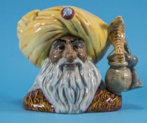 Royal Doulton Ltd Edition and Numbered Character Jug ' The Snake Charmer ' D.6912. Designer Stanley.