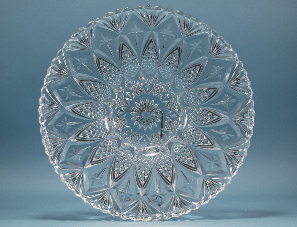 Dartington Crystal Centrepiece Bowl In The Diana Collection, With Box