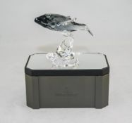Swarovski S.C.S. Only - Crystal Figure ' Young Humpback Whale ' Num 9100 Nr 000 338.