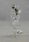 Swarovski Crystal Figurine ' Koalas Bears ' Mother and Baby. Designer Peter Heidegger.