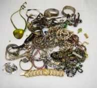 Miscellaneous Lot of Costume Jewellery including watches