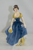 Royal Doulton Figurine ' Melanie ' HN2271. Designer M. Davies. Issued 1965-1981. Height 7.75 Inches.