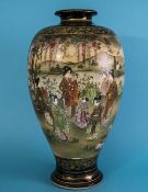A Fine Japanese - Large and Impressive Satsuma Vase,