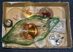 Box of Assorted Glass Ware.