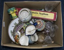 Box Of Misc Pottery And Collectables