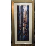 Tony Rome - Titled ' Backwater Venice ' Pastel, Signed. In Bespoke Frame and Mount.