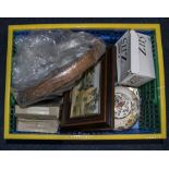 Box of Assorted Glass and Collectables.