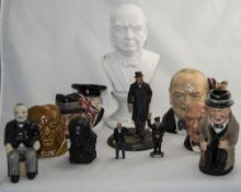 Royal Doulton 'Sir Winston Churchill' Limited Edition Small Character Jug, D6849, no.