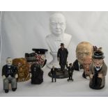 Royal Doulton 'Sir Winston Churchill' Limited Edition Small Character Jug, D6849, no.