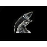 Swarovski Crystal S.C.S. Annual Edition 1992 Figure ' Whales - Mother and Child ' - Care For Me.