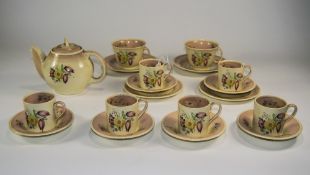 Susie Cooper Production 19 Piece Tea and Coffee Set,