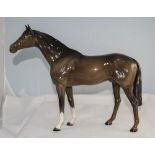 Beswick Large Horse Figure - Large Racehorse. Model Num 1564. Designer A. Gredington. Issued 1959.