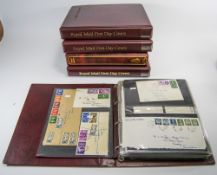 Five Royal Mail First Day Cover Albums Full of First Day Covers From 1940 to 2015.