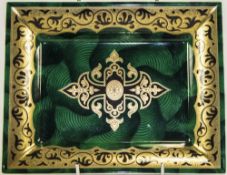 Patek Philippe Interest Rectangular Shallow Porcelain Dish By Limoges Collection 2010,