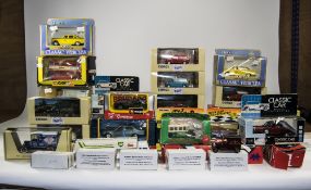 Box Containing a Collection of Boxed Diecast Models comprising Corgi classics, matchbox superkings,