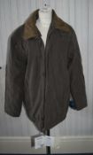 AC Italian Designer Mans Suede and Leather Jacket as new, complete with tags.