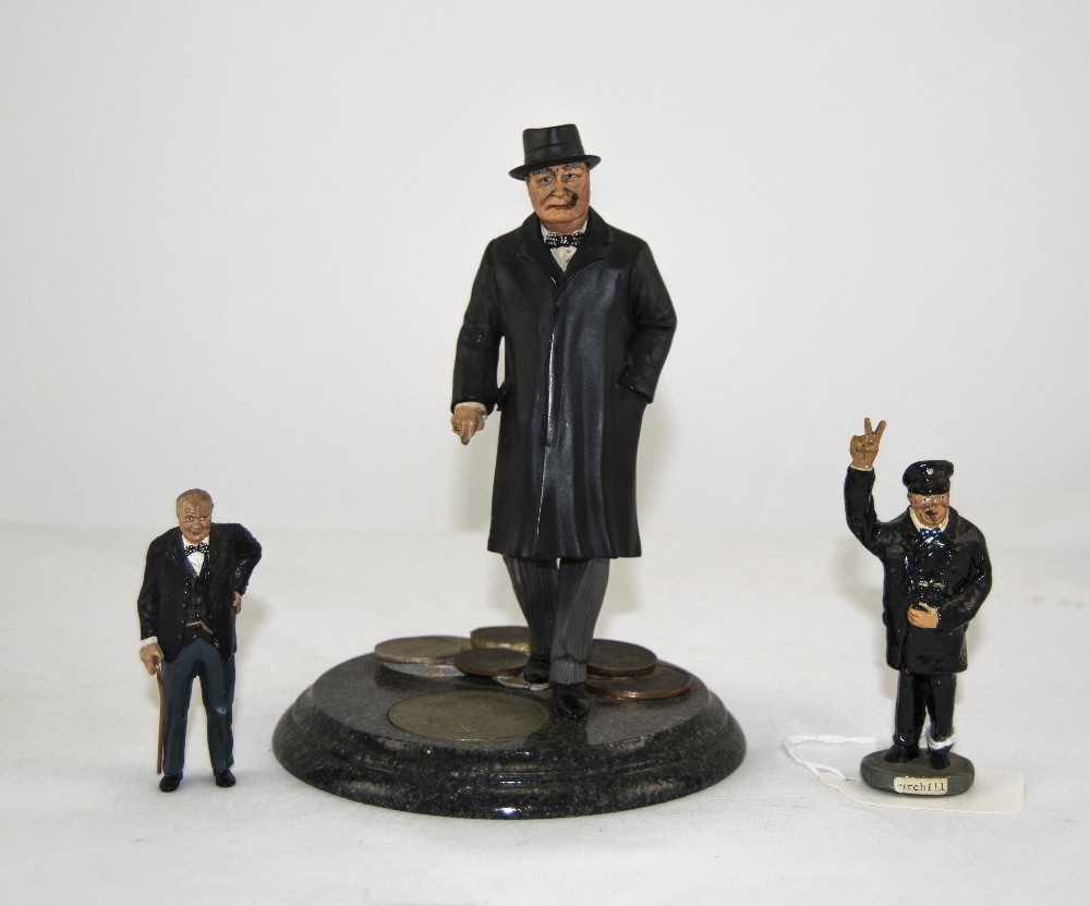 Sir Winston Churchill Standing Figure,