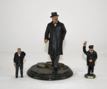 Sir Winston Churchill Standing Figure,