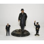 Sir Winston Churchill Standing Figure,