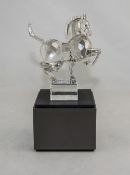 Swarovski - Faceted Crystal Figurine ' Horse ' The Chinese Zodiac Sign of a Jumping and Prancing