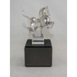 Swarovski - Faceted Crystal Figurine ' Horse ' The Chinese Zodiac Sign of a Jumping and Prancing