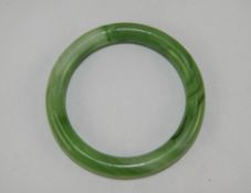 Chinese Jadeite Stone Bangle