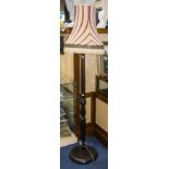 Mid 20thC Standard Lamp With Shade